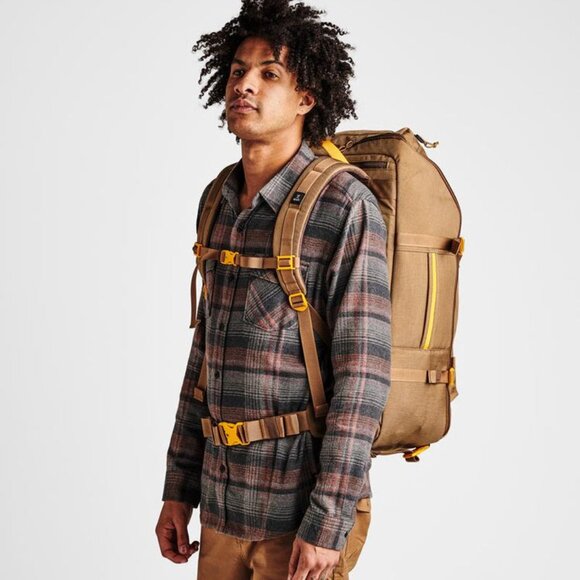 New Roark 5 day mule 55L Tan Khaki Backpack travel camp hike $180 msrp - Picture 7 of 10